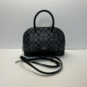 Coach Mini Sierra Satchel Black and Gray 
Gunmetal LIKE NEW
5 Star Seller